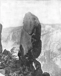 Agassiz-Säule, Yosemite, Kalifornien, USA, ca. 1900