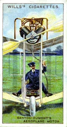 Alberto Santos-Dumont, brasilianischer Luftfahrtpionier, erster aufgezeichneter Flug in Europa, 1906, 1915
