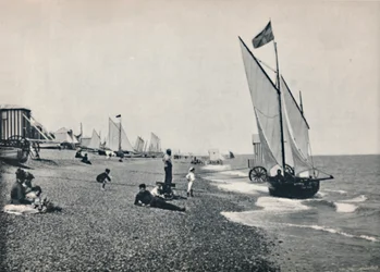 Aldeburgh - Der Strand, 1895