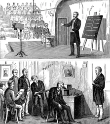Alexander Graham Bell 1847-1922, schottisch-amerikanischer Erfinder, 1877 1890