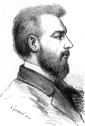 Alexander Graham Bell, schottisch-amerikanischer Erfinder, ca. 1880