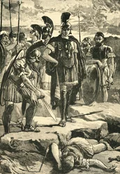 Alexander und der Körper des Darius, 1890
