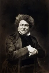 Alexandre Dumas der Ältere, französischer Romanautor und Dramatiker, um 1840-1860