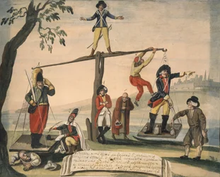 Allegorie Europas im Jahr 1791, 1791