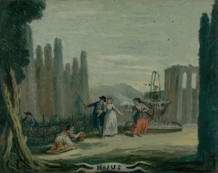 Allegorie des Monats Mai