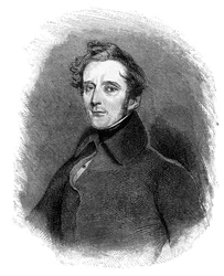 Alphonse de Lamartine, französischer Schriftsteller, Dichter und Politiker