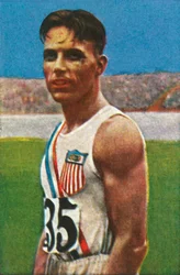 Amerikanischer Diskuswerfer Bud Houser, 1928