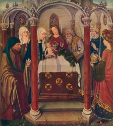 Ein Altarbild von Der Meister von Flemalle, 1907