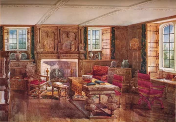 Ein elisabethanisches Wohnzimmer