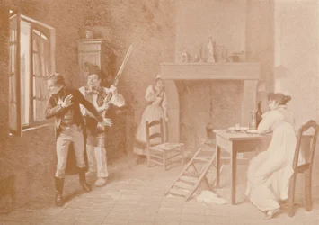 Eine Episode des Weißen Terrors, 1815, 1896
