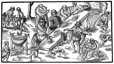 Ein irisches Bankett, 1581, 1893