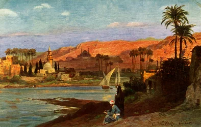 Ein Abend in Gizeh, ca. 1918-ca. 1939