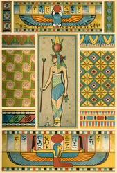 Altägyptische Dekoration, 1898