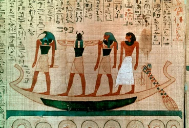 Altägyptischer Papyrus, 11.-10. Jahrhundert v. Chr.
