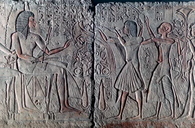 Altägyptisches Relief, um 1300 v. Chr.