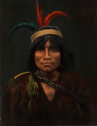 Anishira-Indianer, ca. 1890-1892