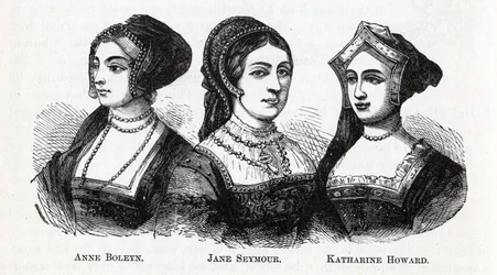 Anne Boleyn. Jane Seymour. Katharine Howard, 1882