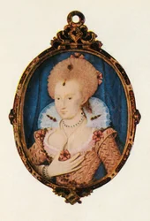 Anne von Dänemark, um 1610