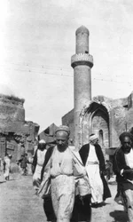 Arabische Straßenszene, Irak, 1917-1919