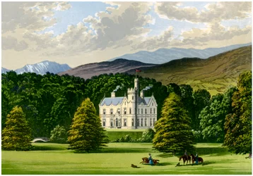 Ardtully, County Kerry, Irland, Heimat der Familie Orpen-Knight, um 1880