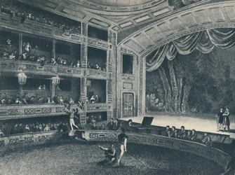 Arena des Astleys Amphitheaters, Westminster Bridge Road, 1942
