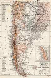 Argentinien, Chile, Paraguay und Uruguay
