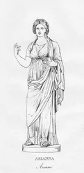 Arianna Ariane, um 1850
