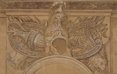 Wappen-Trophäe, 1600-1800