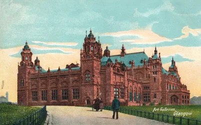 Kunstgalerien, Glasgow, um 1904
