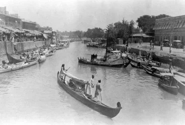 Ashar Creek, Basra, Irak, 1917