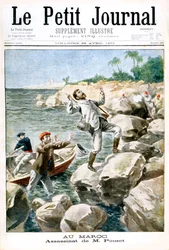 Attentat auf M. Pouzet, 1901