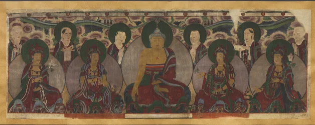 Versammlung buddhistischer Gottheiten, 1846