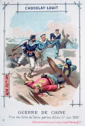 Angriff auf die Forts von Taku durch die Alliierten, Boxeraufstand, China