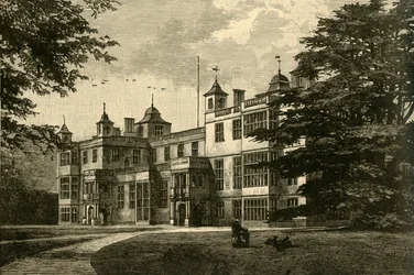 Audley End, Westfront, 1898