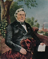August Borsig 1804-1854 - Gemälde von Krüger, 1934