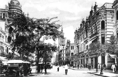 Avenida Rio Branco, Rio de Janeiro, Brasilien, ca. 1920er