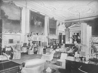 Badminton, Gloucester - Der Herzog von Beaufort, 1910