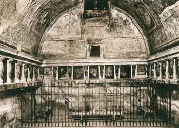 Bagni dei Foro, Pompeji, Italien, um 1900er Jahre