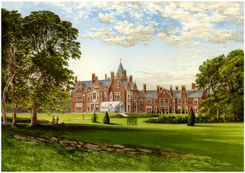 Bagshot Park, Surrey, Wohnsitz des Herzogs von Connaught, ca. 1880
