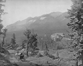 Banff Hotel, 19. Jahrhundert
