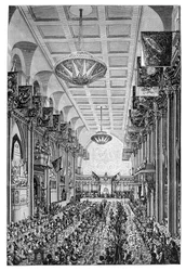 Bankett für die Königin in der Guildhall, London, 1837, 1900