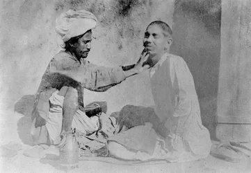 Barbier, Chakrata, Indien, 1917