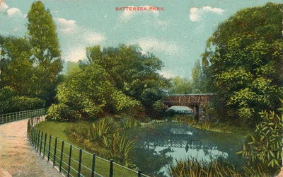 Battersea Park, um 1909