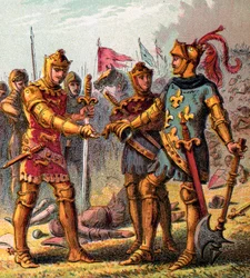 Schlacht bei Poitiers, 1356, ca. 1850