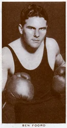 Ben Foord, südafrikanischer Boxer, 1938