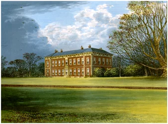Beningbrough Hall, Yorkshire, Heim der Familie Dawnay, um 1880
