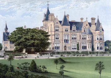 Bestwood Lodge, Nottinghamshire, spätes 19. Jahrhundert