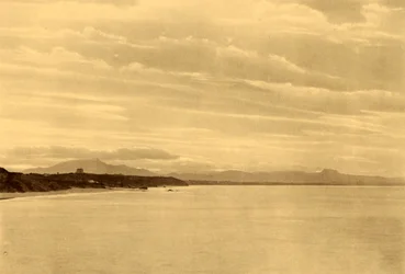 Biarritz - Die Kette der Pyrenäen, um 1930
