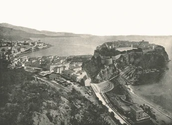 Vogelperspektive, Monte Carlo, Monaco, 1895