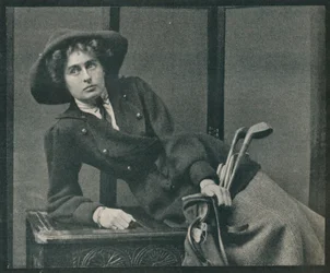 Schwarze Kappe, um 1910